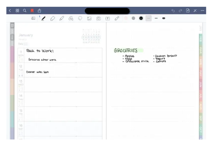 GoodNotes app