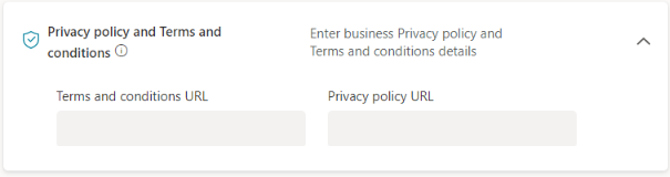 Privacy Policy and Terms and Conditions - Microsoft Bookings
